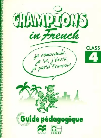 Guide pédagogique, class 4
