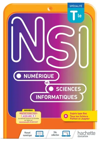 Numérique et sciences informatiques terminale, spécialité Numérique et sciences informatiques terminale, spécialité