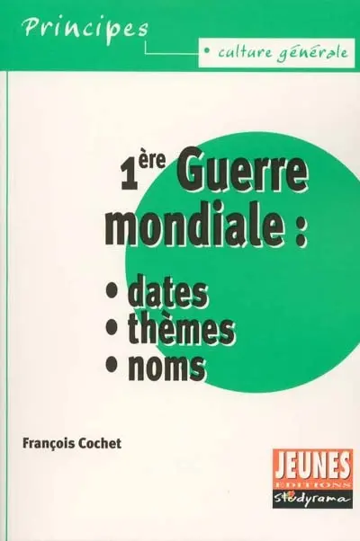 1ère Guerre mondiale : dates, thèmes, noms