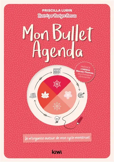 Mon bullet agenda : je m'organise autour de mon cycle menstruel