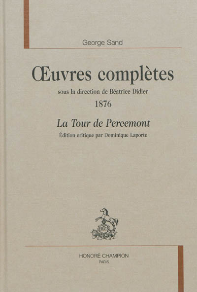 Oeuvres complètes. 1876