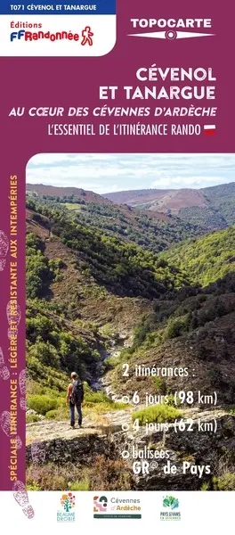 Cévenol et Tanargue : au coeur des Cévennes d'Ardèche : l'essentiel de l'itinérance rando