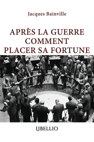 APRES LA GUERRE COMMENT...