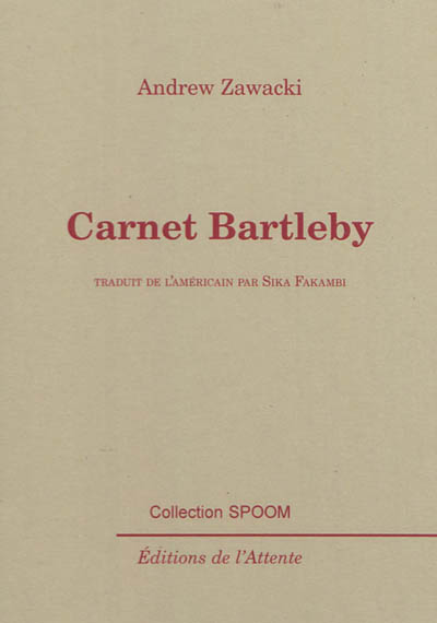 Carnet Bartleby