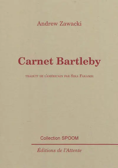 Carnet Bartleby