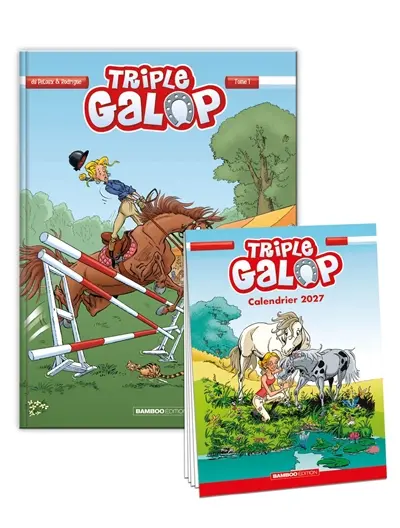 Triple galop : tome 1 + calendrier 2027