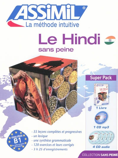 Le hindi sans peine : super pack