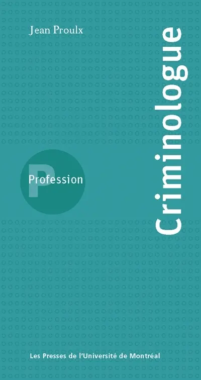 Profession criminologue
