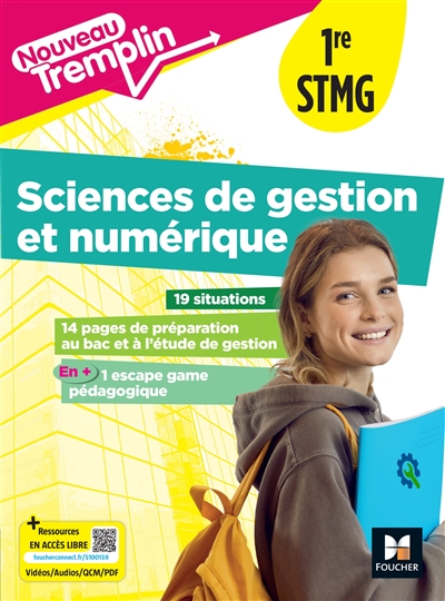 Sciences de gestion et numérique 1re STMG : livre élève