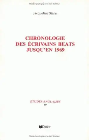 Chronologie des écrivains beats jusqu'en 1969