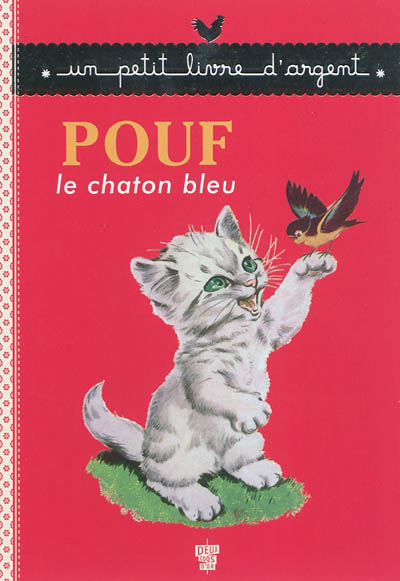 Pouf, le châton bleu