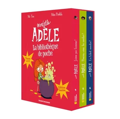 Mortelle Adèle : la bibliothèque de poche : tomes 4 à 6
