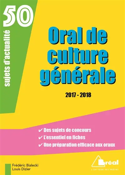Oral de culture générale : 50 sujets d'actualité