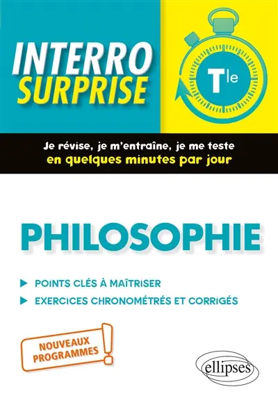 Philosophie terminale : nouveaux programmes !