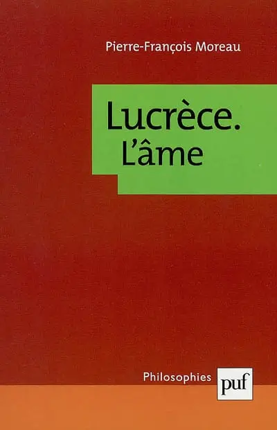 Lucrèce : l'âme