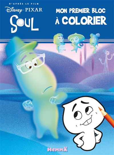 Soul : mon premier bloc à colorier