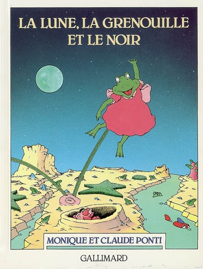 La lune, la grenouille et le noir