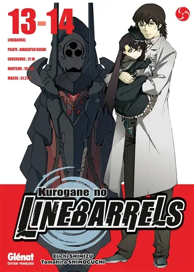 Kurogane no Linebarrels. Vol. 13-14