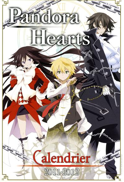 Pandora hearts : calendrier 2011-2012