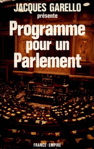 Programme pour un Parlement