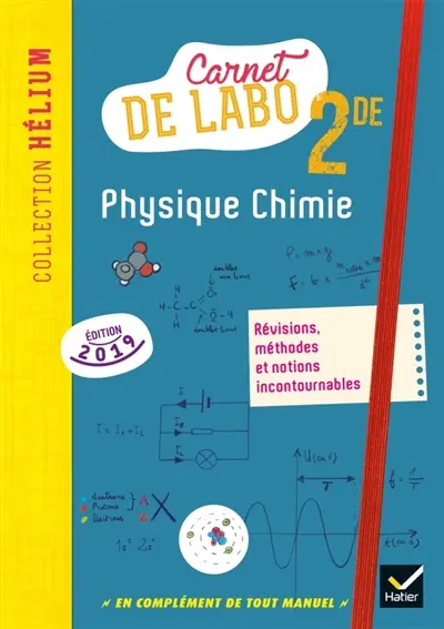 Physique chimie 2de : carnet de labo Physique chimie 2de : carnet de labo