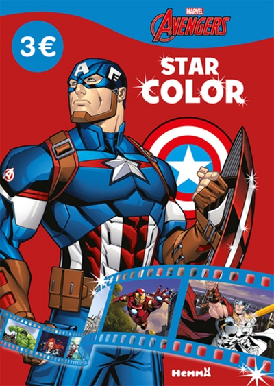 Marvel Avengers star color