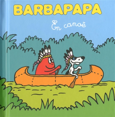 Barbapapa en canoë