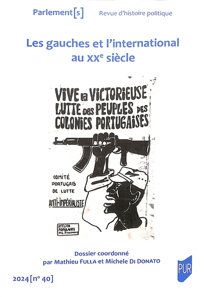 Parlement[s], n° 40. Les gauches et l'international au XXe siècle