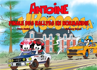 Antoine à la finale des rallyes en Normandie