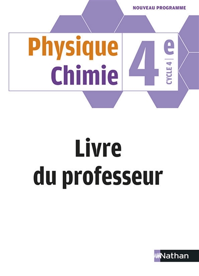 Physique-chimie 4e : livre...