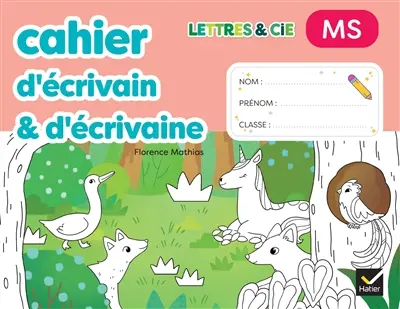 Lettres & Cie, MS : cahier d'écrivain & d'écrivaine