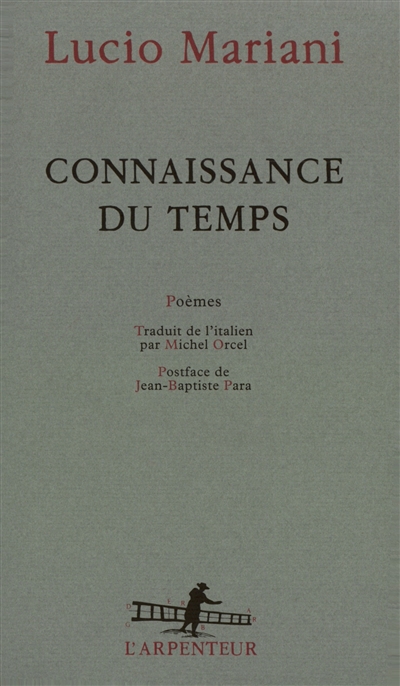 Connaissance du temps : poèmes