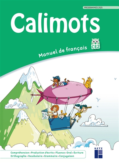 Calimots : Manuel de français CE2