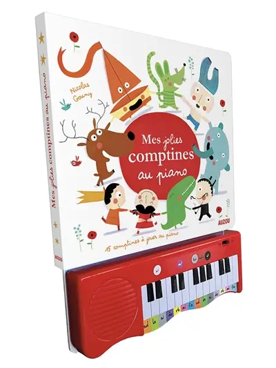 Mes jolies comptines au piano : 15 comptines à jouer au piano