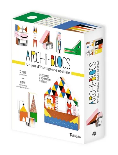 Archi-blocs : un jeu d'intelligence spatiale : des centaines de combinaisons possibles !