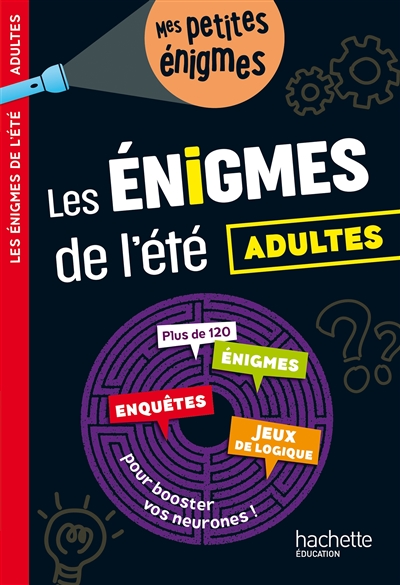 Les énigmes de l'été : adultes