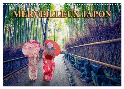 Merveilleux Japon (Calendrier mural 2026 DIN A3 vertical), CALVENDO calendrier mensuel : Balade au Japon