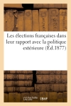 Les élections françaises...