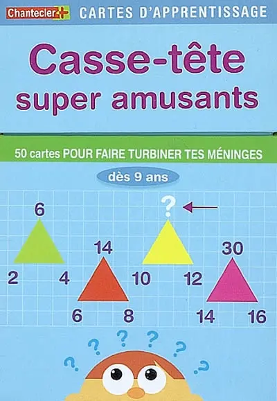 Casse-tête superamusants : 50 cartes pour faire turbiner tes méninges, dès 9 ans