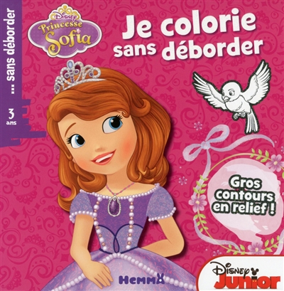 Princesse Sofia : je colorie sans déborder