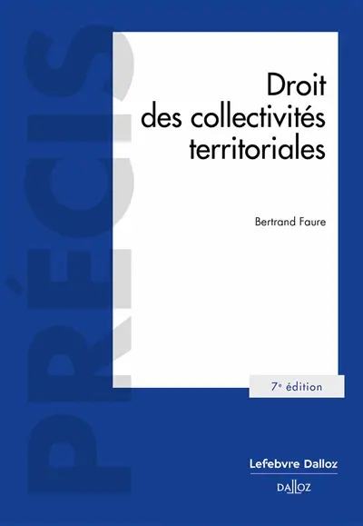 Droit des collectivités territoriales