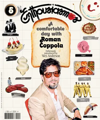 Enthousiasmos, n° 5. A comfortable day with Roman Coppola Enthousiasmos, n° 5. A comfortable day with Roman Coppola