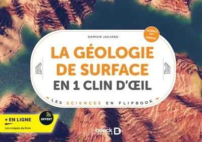 La géologie de surface en 1 clin d'oeil : licence SVT, prépas