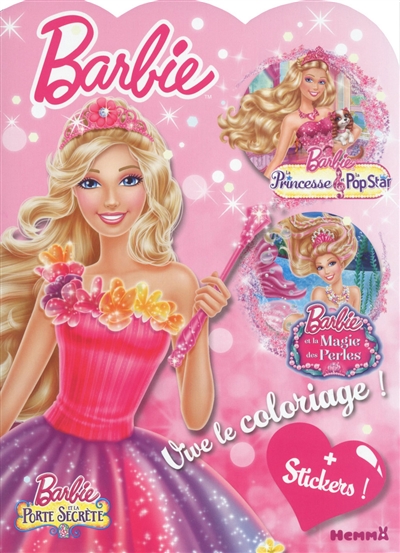 Coloriage Barbie Princesse La Pop Star dessin