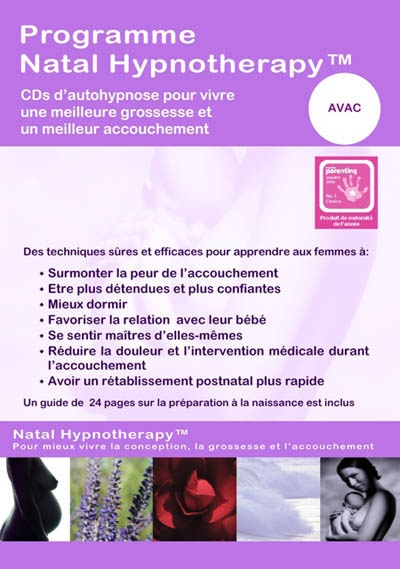 Programme de Natal hypnotherapy (accouchement vaginal après une césarienne) : programme audio d'autohypnose