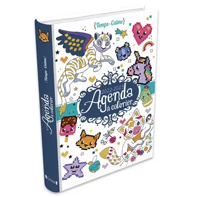 Agenda à colorier 2022-2023