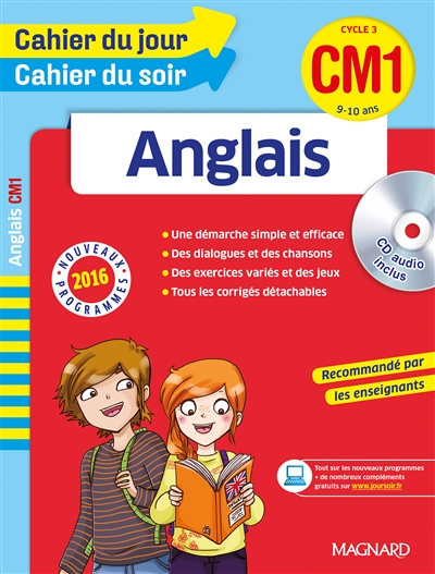 Anglais CM1, cycle 3, 9-10 ans : nouveaux programmes 2016