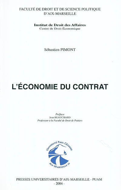 L'économie du contrat