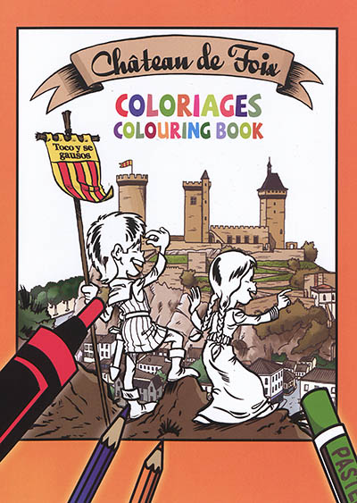 Château de Foix : coloriages. Château de Foix : colouring book