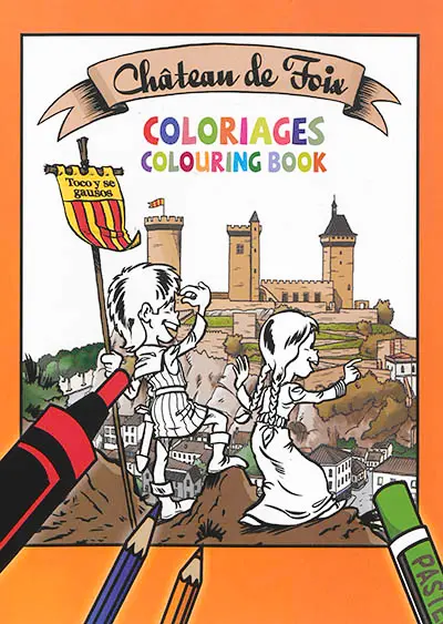 Château de Foix : coloriages. Château de Foix : colouring book